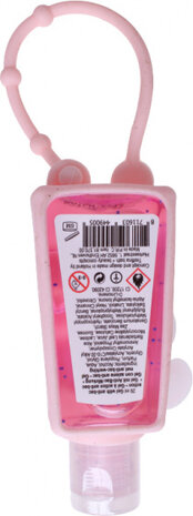 handgel antibacterieel 29 ml 2,5 x 4 x 8 cm lichtroze