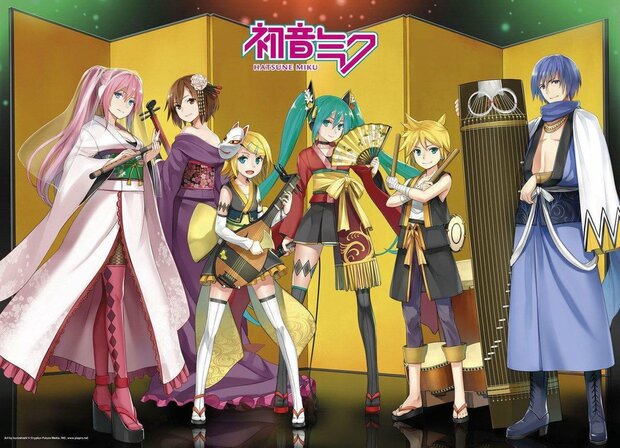 Hatsune Miku puzzel 500 stukjes