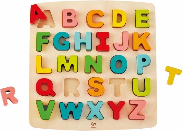 Alfabetpuzzel hoofdletters