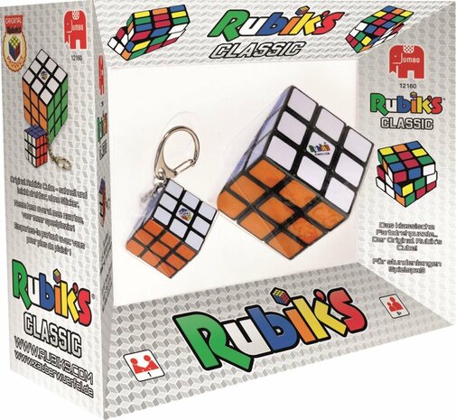 Rubiks 2in1 3x3 Cube + Sleutelhanger