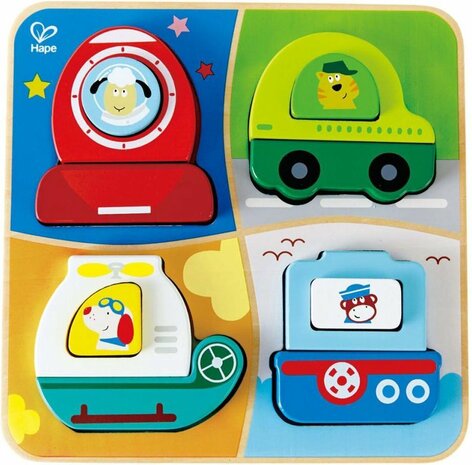 Hape Voertuigen sorteerplank E0437