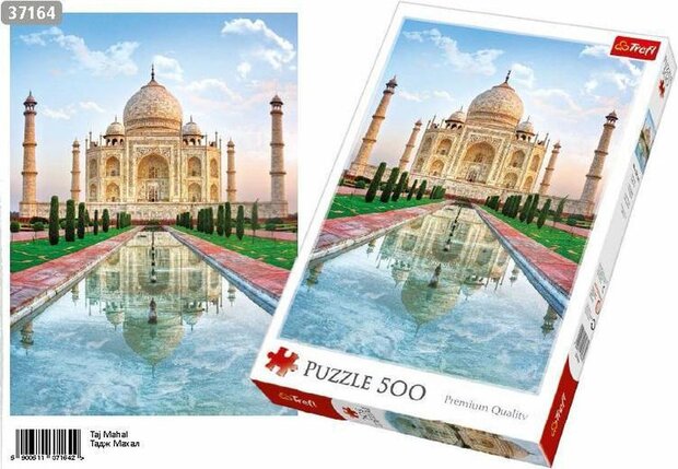 Trefl Puzzel 500 Stuks - Taj Mahal