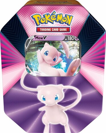 Pok&eacute;mon V Forces Tin - Mew V - Pok&eacute;mon Kaarten