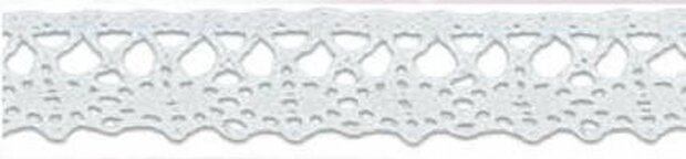 SL-02/White Cotton Lace 15mm 20mtr