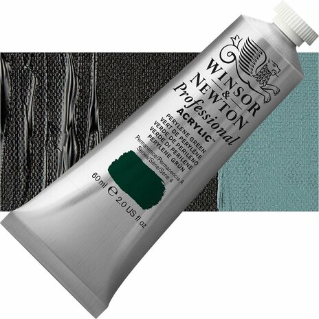 Winsor &amp; Newton Professional Acrylic Tube - Perylene Green (460) 60 ml