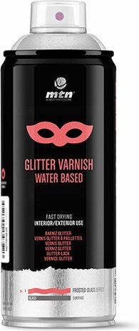 MTN Pro Multicolor Glitter Spray &ndash; 400ml op waterbasis