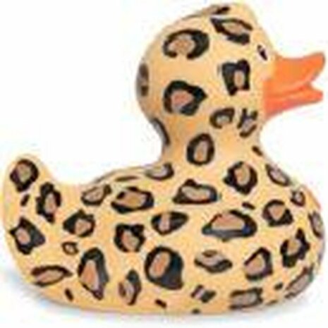 Luxury LEOPARD (new design 2017)  Duck van Bud Duck: Mooiste Design badeend ter Wereld