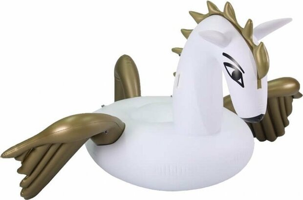 Comfortpool - Opblaasbaar speelgoed - Opblaasbaar - Waterspeelgoed - Wit, goud - 250 x 250 x 30 cm