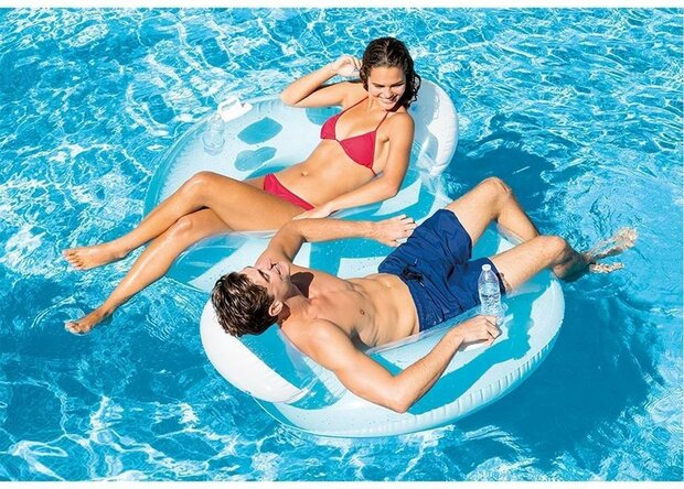Intex Double Pillow Back Lounge
