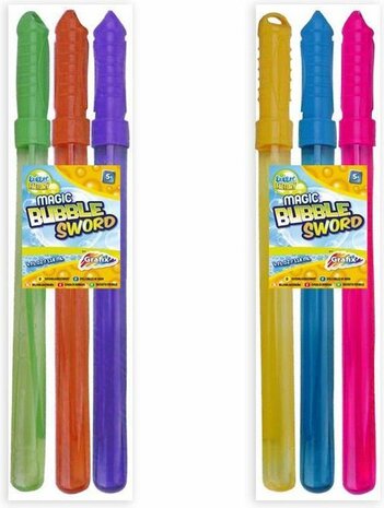3 Bellenblaaszwaarden - Bellenblaas - Bellenblaas zwaard - Bubble - Bubbel - Speelgoed buiten - Buiten speelgoed - Buiten speelgoed kinderen - Buitenspelen - Buitenspel kinderen voor in de tuin - Speelgoed kinderen vanaf 5 jaar