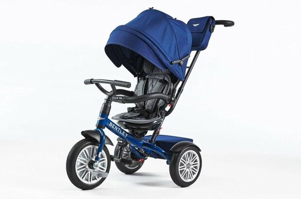 Bentley Tricycle 6 in 1 Driewieler en Buggy - Sequin Blue