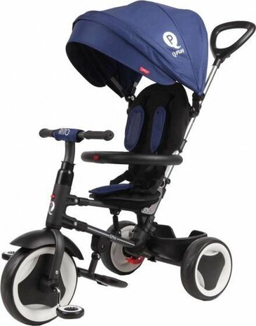 QPlay Driewieler Rito 3 in 1 - Jongens en Meisjes - Blauw - Deluxe