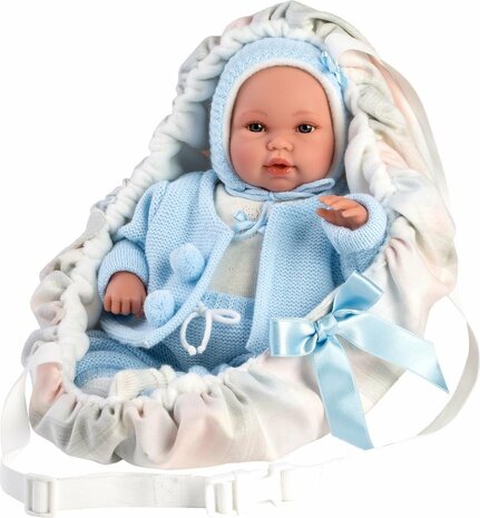 Llorens pop BABY CON PORTABEBE 36 cm