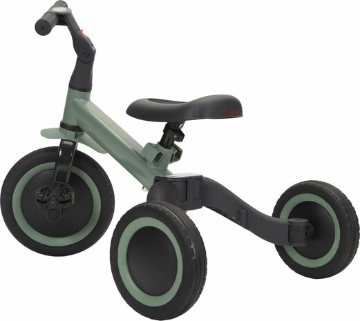 Topmark 4 in1 Driewieler - Loopfiets - Balance Bike - Kaya - Groen