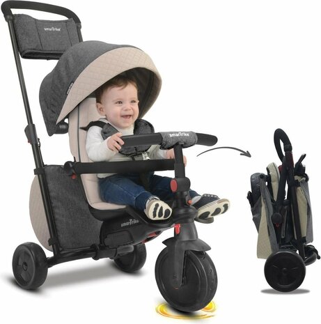 Smart Trike Driewieler opvouwbaar Grijs