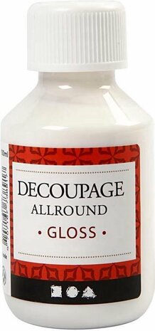 Decoupage lijmlak, Glans, 100 ml