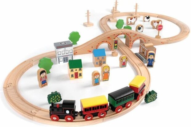 Rails - Treinset - Stad &amp; platteland - 50dlg.
