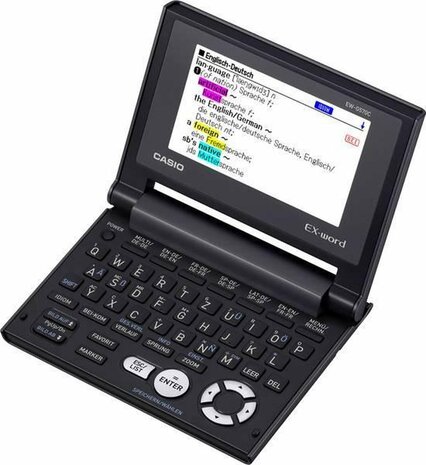 Casio EW-G570C - Spraakcomputer Duits, Engels, Frans, Spaans, Latijn