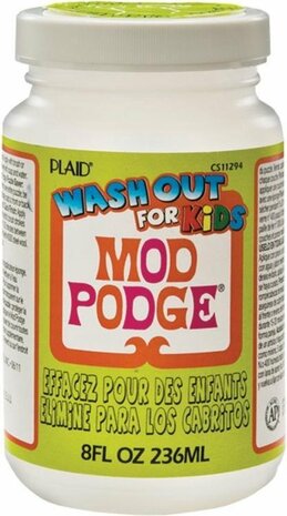 Mod Podge wash out for kids