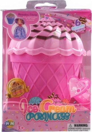 Lg-imports Tienerpop Cupcake Meisjes 13 X 9 Cm Roze/spiraal