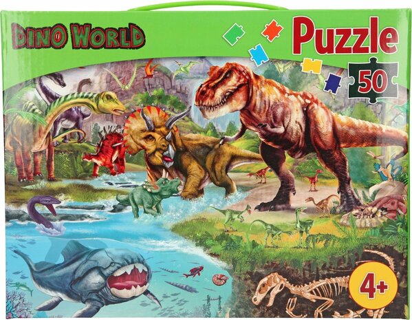 Depesche puzzel Dino World - 50 stukjes