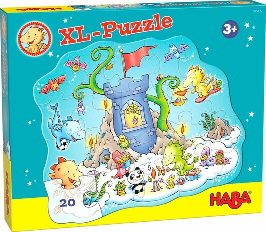 HABA Puzzel Draak Flonkervuur - Puzzel-party