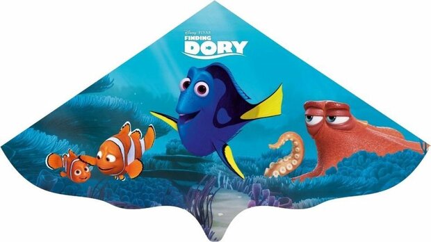 G&uuml;nther Flugspiele Eenlijns Vlieger Finding Dory Spanwijdte 1500 mm Geschikt voor windsterkte 4 - 6 bft