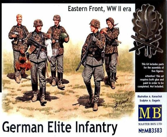 MASTERBOX German Elite Inf. Wwii 1:35