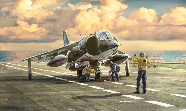 Italeri - Av-8a Harrier 1:72 (Ita1410s)