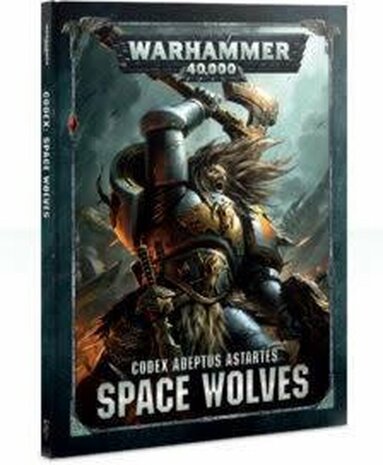 Warhammer 40,000 8th Edition Rulebook Imperium Codex: Adeptus Astartes Space Wolves (HC)