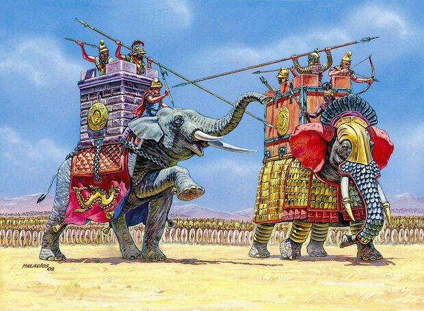 Zvezda - War Elephants (Zve8011)