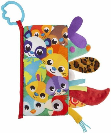 Playgro Tails Of The World Sensory Book
