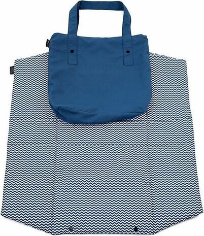 KipKep Napper Speelmatje to-go met Verzorgingstas - Ziggy Blue
