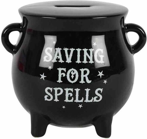 Spaarpot Cauldron Zwart