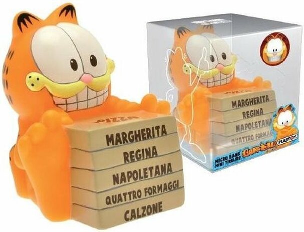 GARFIELD - Mini-Moneybox - Pizza - 10cm