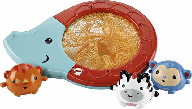 Fisher Price Badspeeltjes Olifant met schepnet