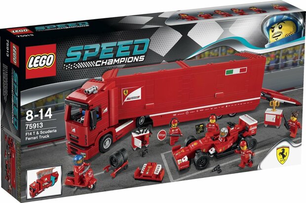 LEGO Speed Champions F14 T &amp; Scuderia Ferrari Truck - 75913
