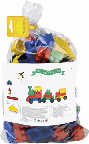 Paradiso Toys Bouwblokken Medium 400-delig