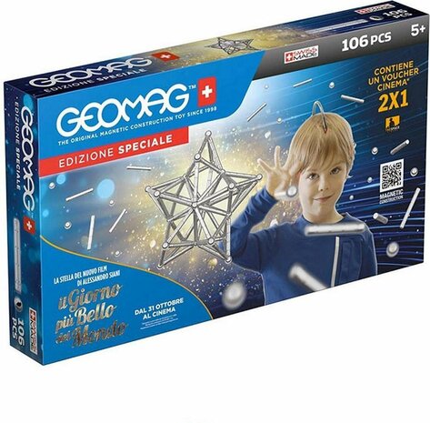 Geomag Special Edition 106-delig Zilver