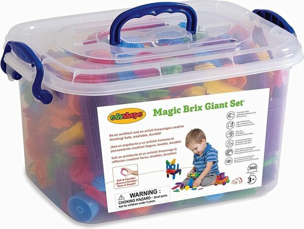 Edushape Magische Brix - Reusachtige Set 360 stuks