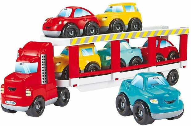 Abrick Autotransporter met 6 Auto&#039;s