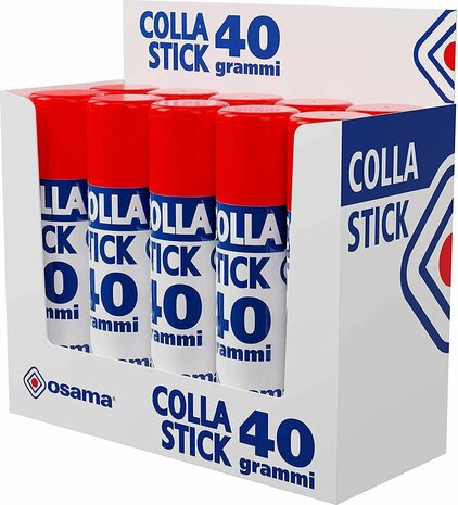 Kinderlijm - Zinaps OW 14023 Lijmstok, 40 gram Classic, Pack of 10 (WK 02129)