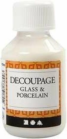 Decoupage lijmlak, , glas- en porselein, 100ml