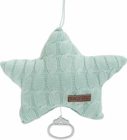 Baby&#039;s Only Muziekdoos ster Cable - mint
