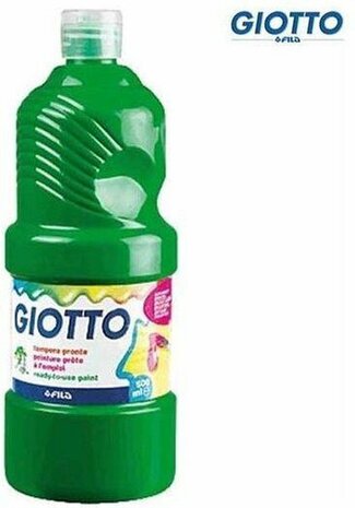 Giotto Bottle 500 ml poster paint green