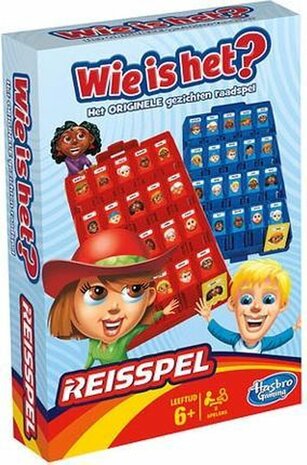 Hasbro Reisspel Wie Is Het?