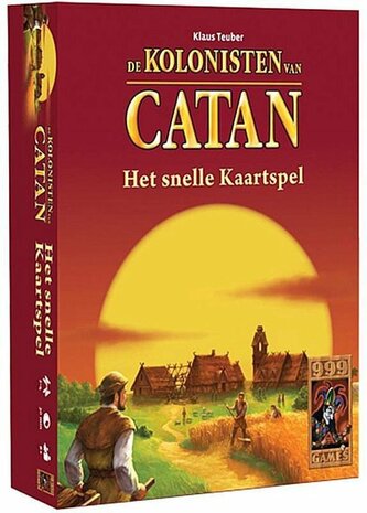 999 Games de Kolonisten van Catan - Het snelle kaartspel