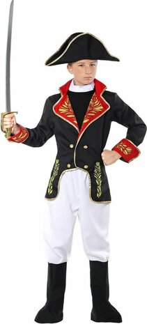 Middeleeuwse &amp; Renaissance Strijders Kostuum | Napoleon Van Elba | Jongen | Maat 158 | Carnaval kostuum | Verkleedkleding