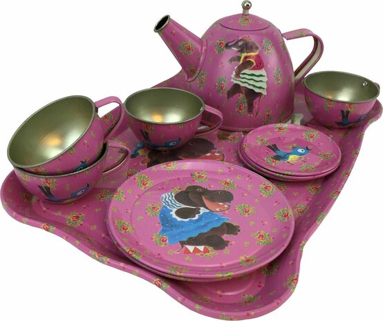 Theeservies voor kinderen |speelgoed blikken theeservies |