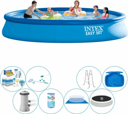 Zwembad Pakket  - Intex Easy Set Rond 457x84 cm